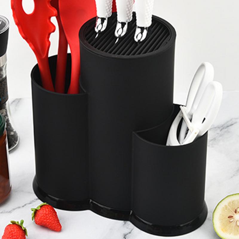 Silverware Holder For Countertop Kitchen Cutter Organizer Rack Multi-Functional Kitchen Flatware Holder For Kitchen Countertop