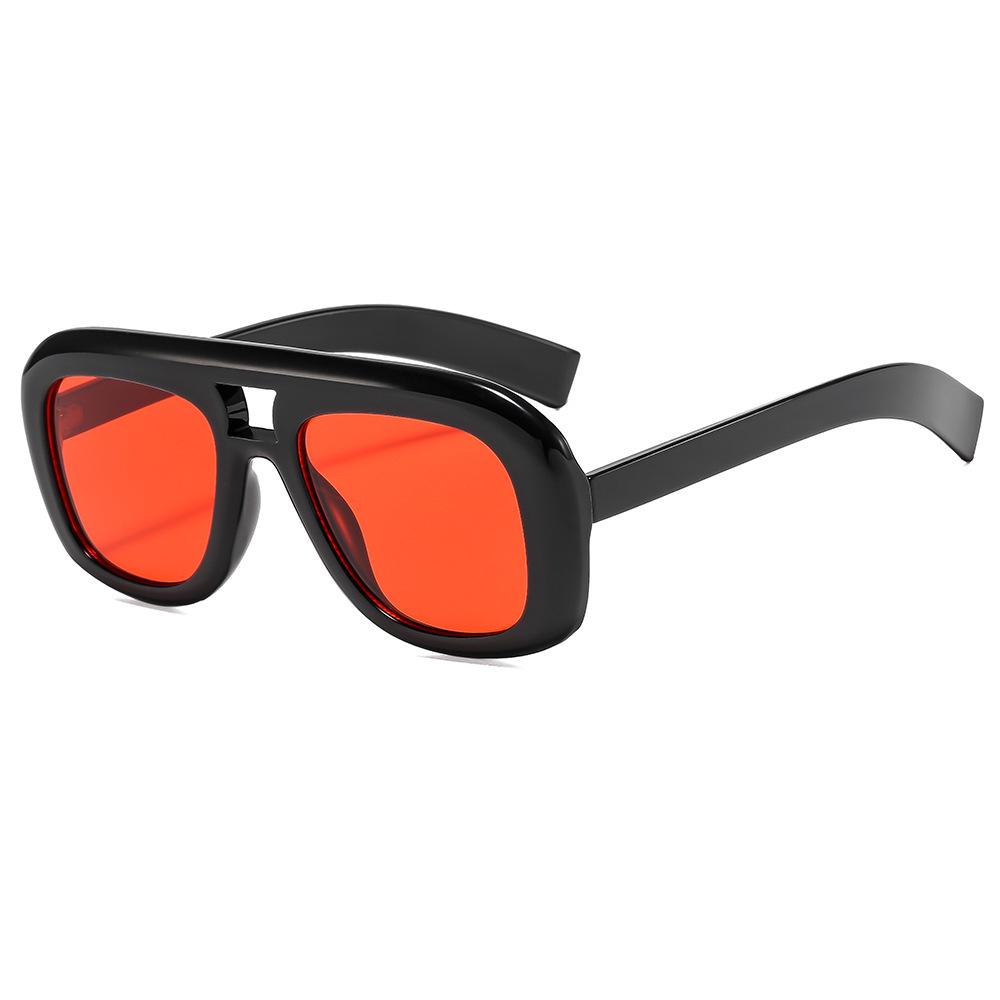 Large Frame Retro Sunglasses 2025: Trendy European & American Fashion for Women