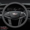 Universal Genuine Leather Steering Wheel Cover for Cadillac CT5, XT5, XT4, XT6, CT4, CT6