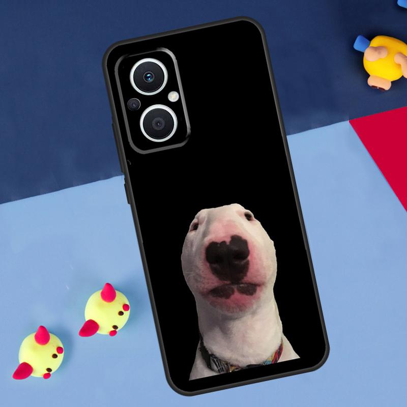 Bullterrier Bull Terrier Dog For OPPO Reno 14F 13F 12F 11F 10 11 12 13 14 Pro 8T 7 8 Lite OPPO Find X6 X5 X8 X9 Pro Case