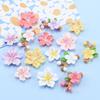 Peach Blossom DIY Cream Glue Handmade Phone Case & Fridge Magnet Resin Accessories