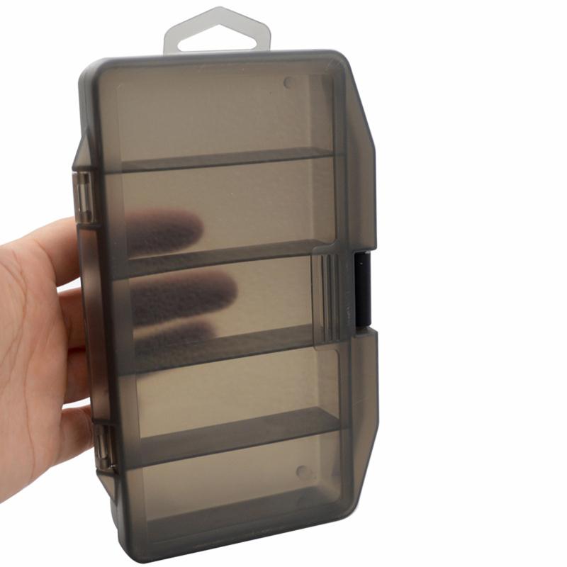Fishing Tackle Box Large 5 Grid Lightweight Thickened Frosted Fish Hook Bait Accessories Storage