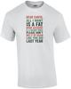 Lieve Kerstman, alles wat ik wil is een dikke bankrekening - grappig Kerst T-shirt