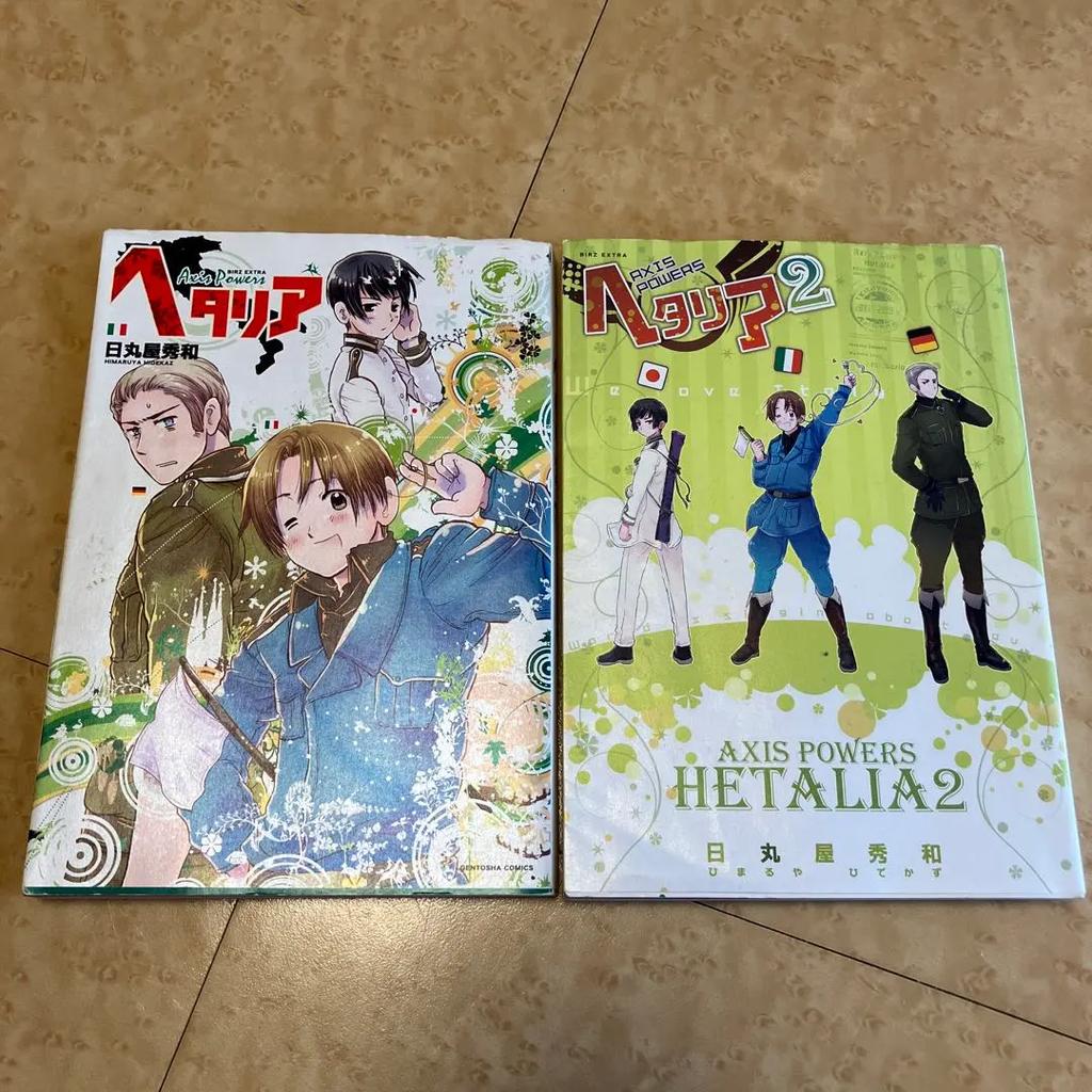 Hetalia Axis Powers Manga Vol.1-6 Set Completo Colección de Cómics Japoneses Japón usado