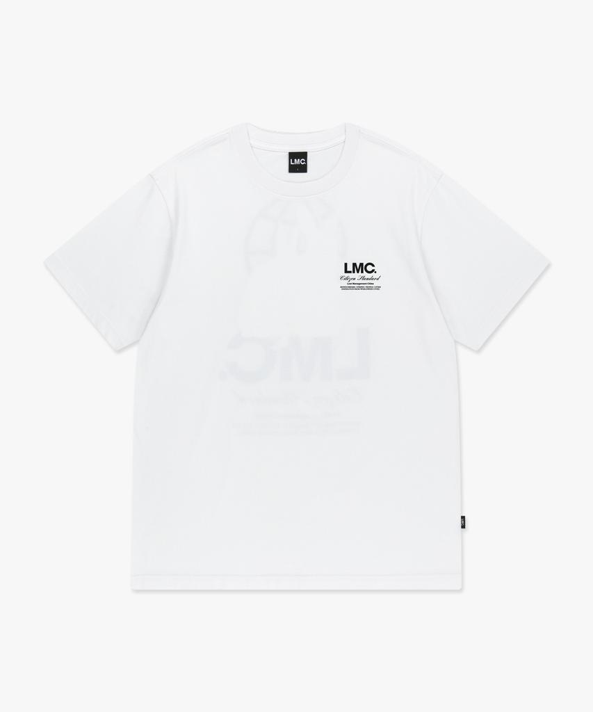 LMC Mono Rabbit Globe Tee White