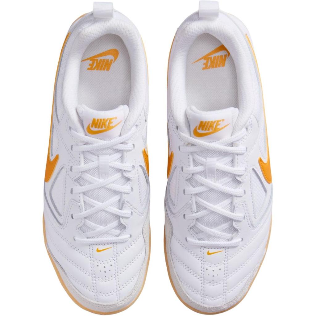 Nike Gato Soft And Comfortable Low top Kids Lifestyle Shoes White Yellow Kids' HV9596-100