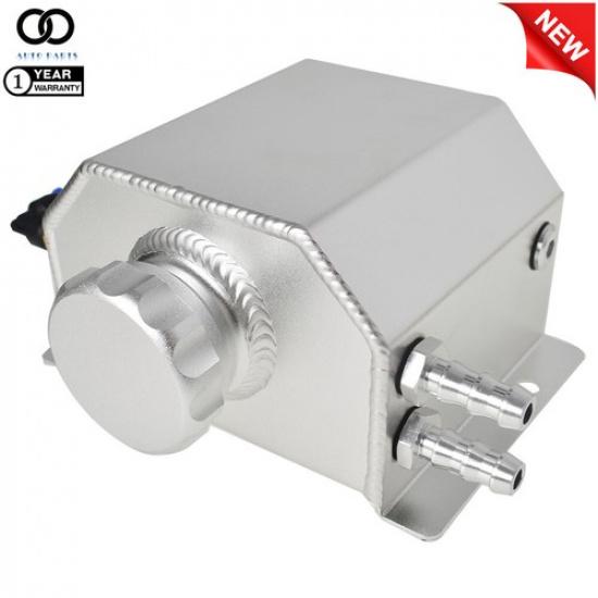 1L Aluminum Radiator Coolant Overflow Bottle Recovery Water Tank Reservoir