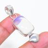 Natural Milky Opal Gemstone 925 Sterling Silver Jewelry Pendant 1.89" ZS-279