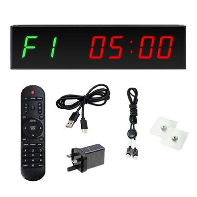 Large Gym Timer Clock Gym Stopwatch Count Down/Up, Workout Timer Interval Clock