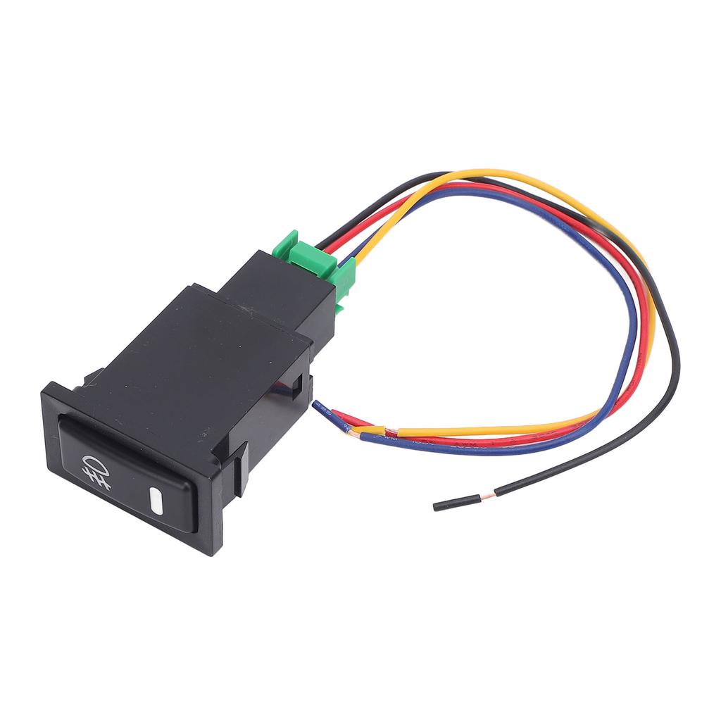 Fog Light Push Button Switch With Harness Safe Connection Shockproof Replacement for Camry Hiace Elantra
