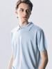 EDWARDMAX Geneva Short-Sleeve Knitwear Blue