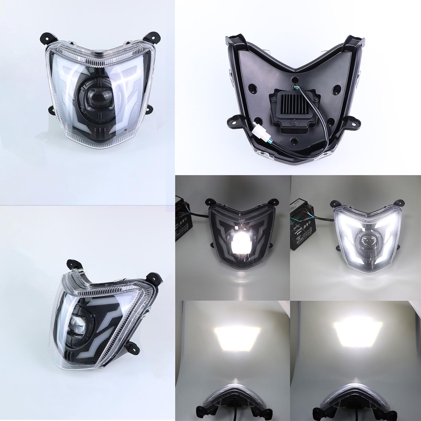 

Светодиодная фара для мотоцикла для 19-20 Honda CRF450L XR Внедорожная модификация CH-6014 чёрный