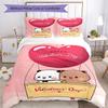 3pcs Bubu Dudu Bedding Set Duvet Cover Closure Includes 1 Duvet Cover & 2 Pillowcases, Soft and Comfortable for All Seasons.
