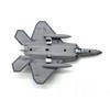 1/100 Scale F-22 Raptor Fighter Alloy Plane Metal Fighter Jet Model Diecast Military Aircraft Model Plane Decor Collection
