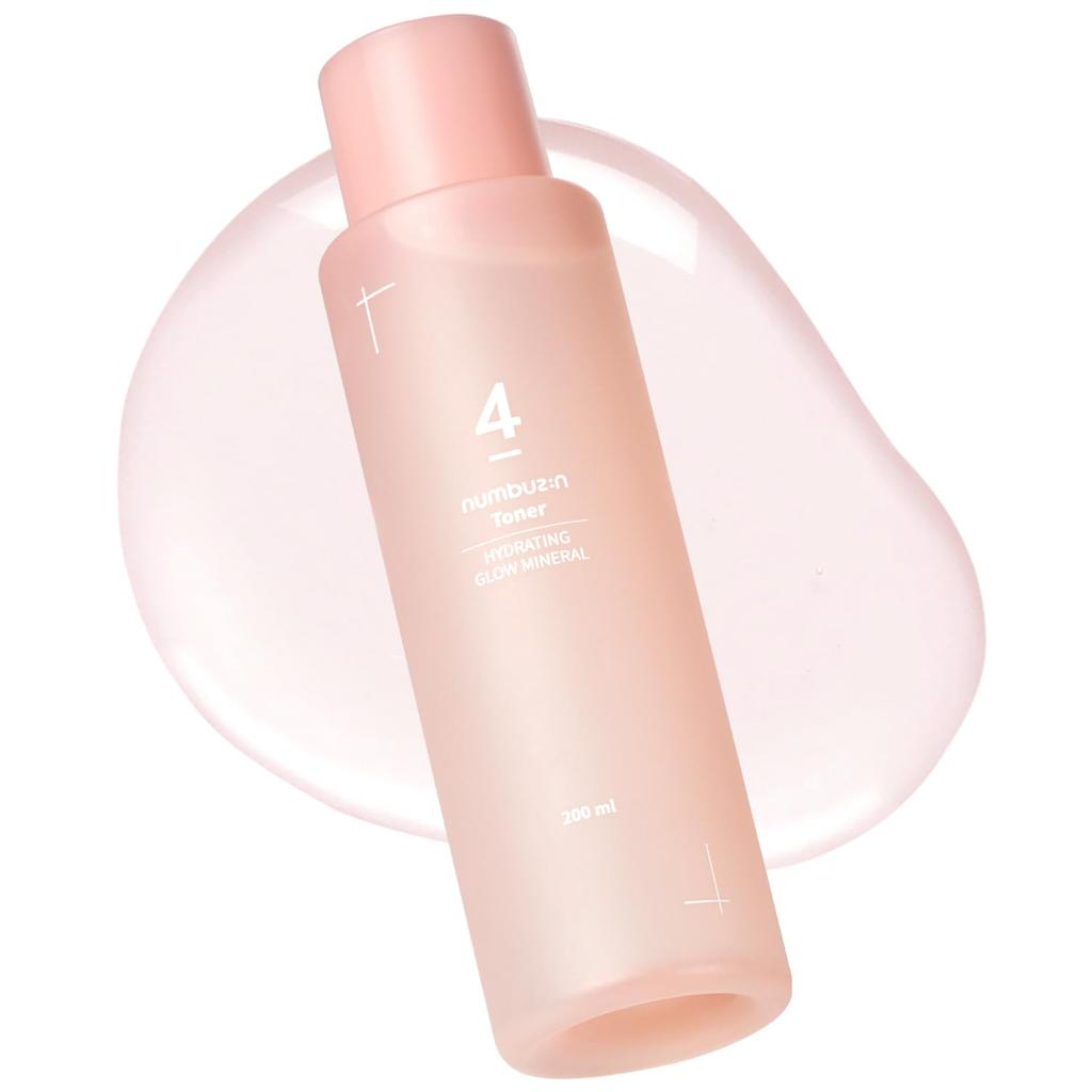 Numbuzin 4 Makeup Boosting Toner 200ml Moisture Skin Makeup Korean Cosmetics No. / Toner, 7-layer Barrier, Care, Shine, Application, Moisturizing,