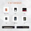 USB All-In-One Memory Card Reader External for SD SDHC Mini Micro M2 MMC XD CF Compatible with MP3 Digital Camera