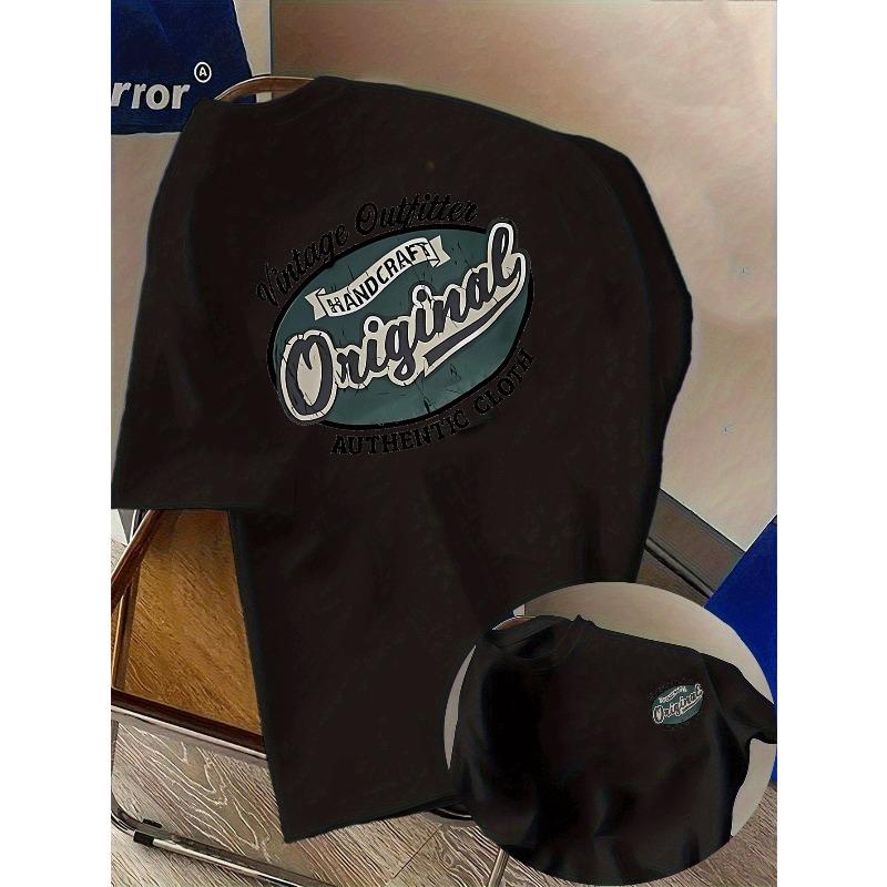 European sizes Casual Fashion / Basic Graphic Tees for Men / Made of Pure S