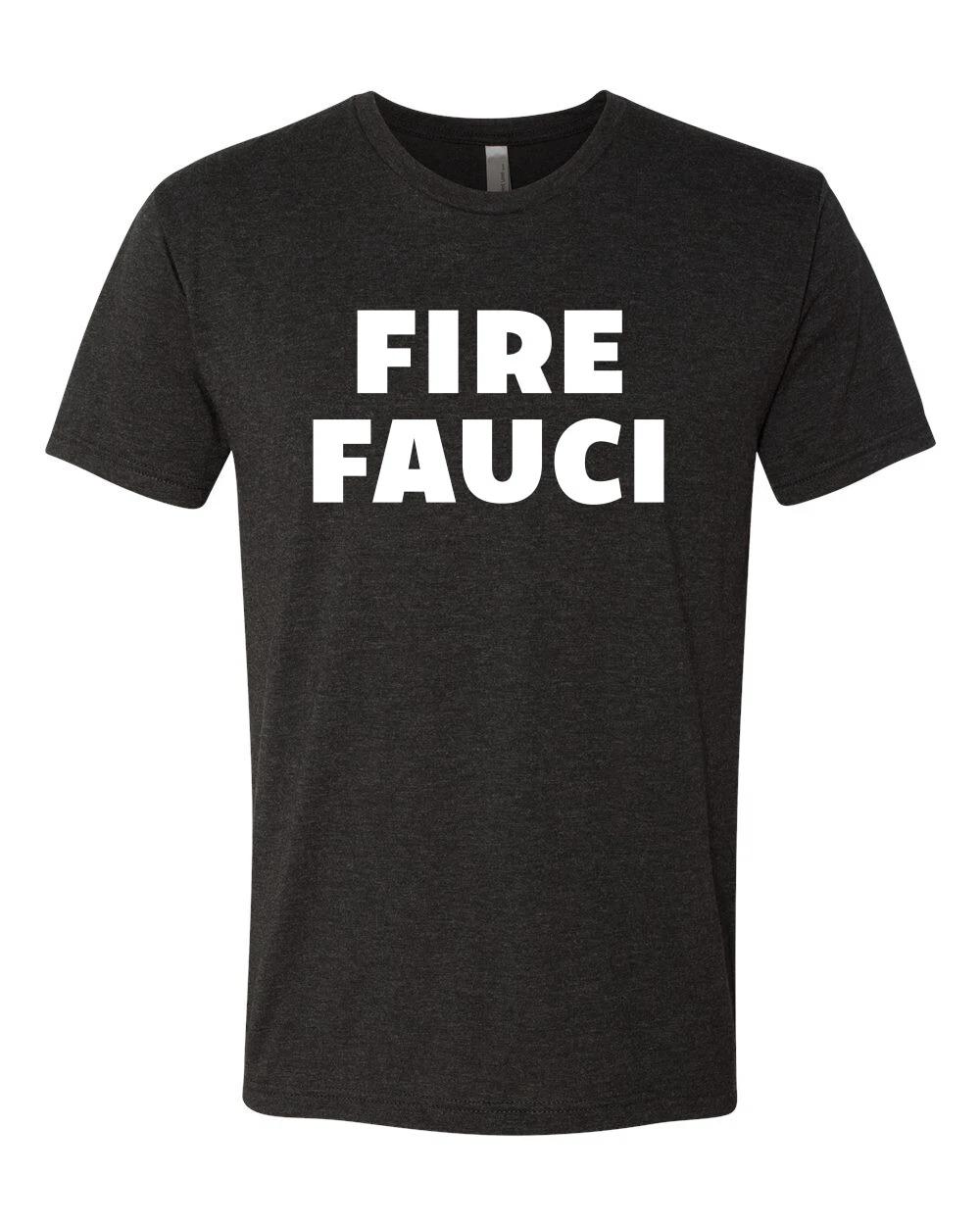 Fire Fauci Sucks Anti Fauci Political Men Tri Blend T- Shirt L