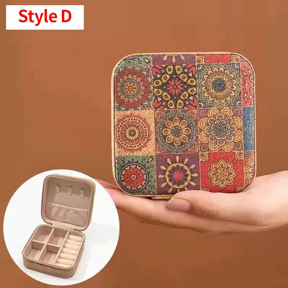 

Retro Stylish Jewelry Box Organizer - Store Rings Necklaces Earrings Conveniently Fashionable Storage Solution