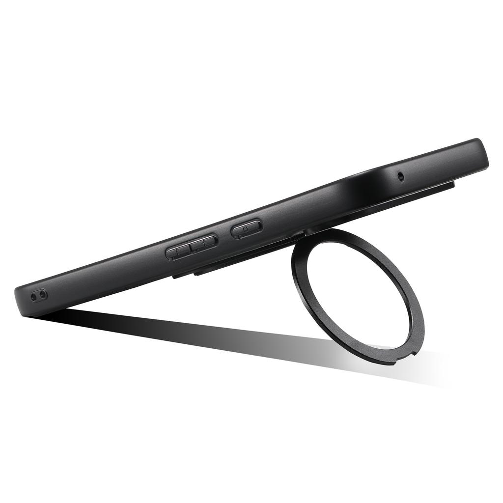 SUTENI G3 For Google Pixel 10/10 Pro Magnetic Case 360 Degree Rotating Kickstand Carbon Fiber Texture PU Phone Back Cover