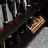 DRESS Wooden Rod Stand for 10 Rod Fishing Room Rods, Storage, Holder, Fishing, Gear, Rods, Stylish, Interior, Black,