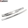 For Honda HR-V e:HEV e:Ny1 RV5 Vezel -2024 2025 Steel Car Rear Trunk Bumper Cover Trim Tailgate Door Sill Plate Accessories