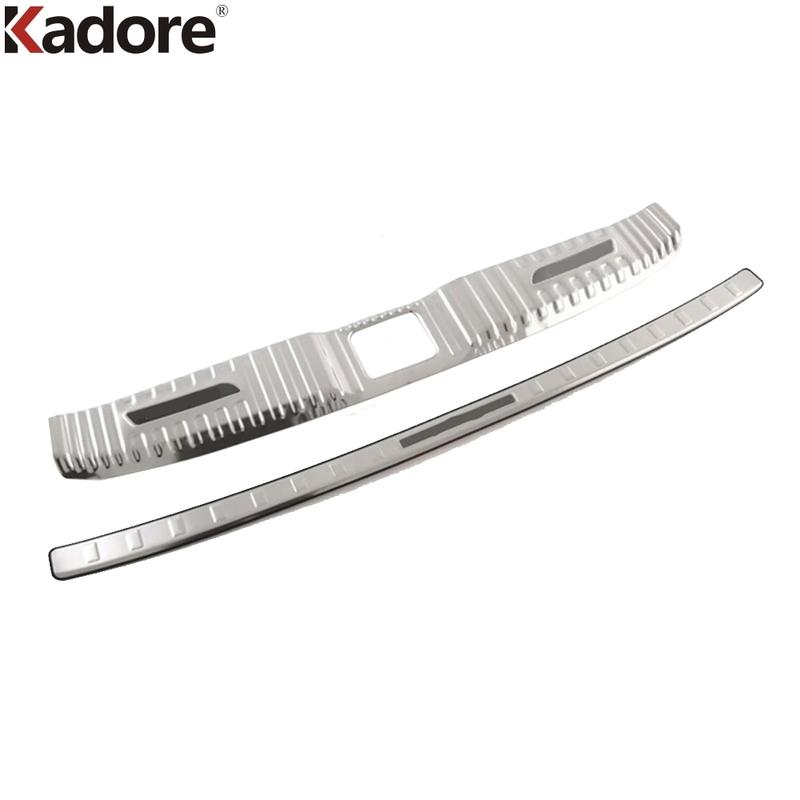 For Honda HR-V e:HEV e:Ny1 RV5 Vezel -2024 2025 Steel Car Rear Trunk Bumper Cover Trim Tailgate Door Sill Plate Accessories