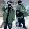 Boys Kids Detachable Three In One Thickened Winter Outdoor Jacket