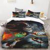 Teens Duvet Cover Sonic Hedgehog Cartoon Bedding Set Quilt Cover Set Twin Full Queen Comforter Cover Bedroom