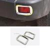 For GWM Great Wall Tank 300   Black Front Rear Fog Light Trim Fog Light Lamp Cover Reflective Decor Car Accessoriescutyl