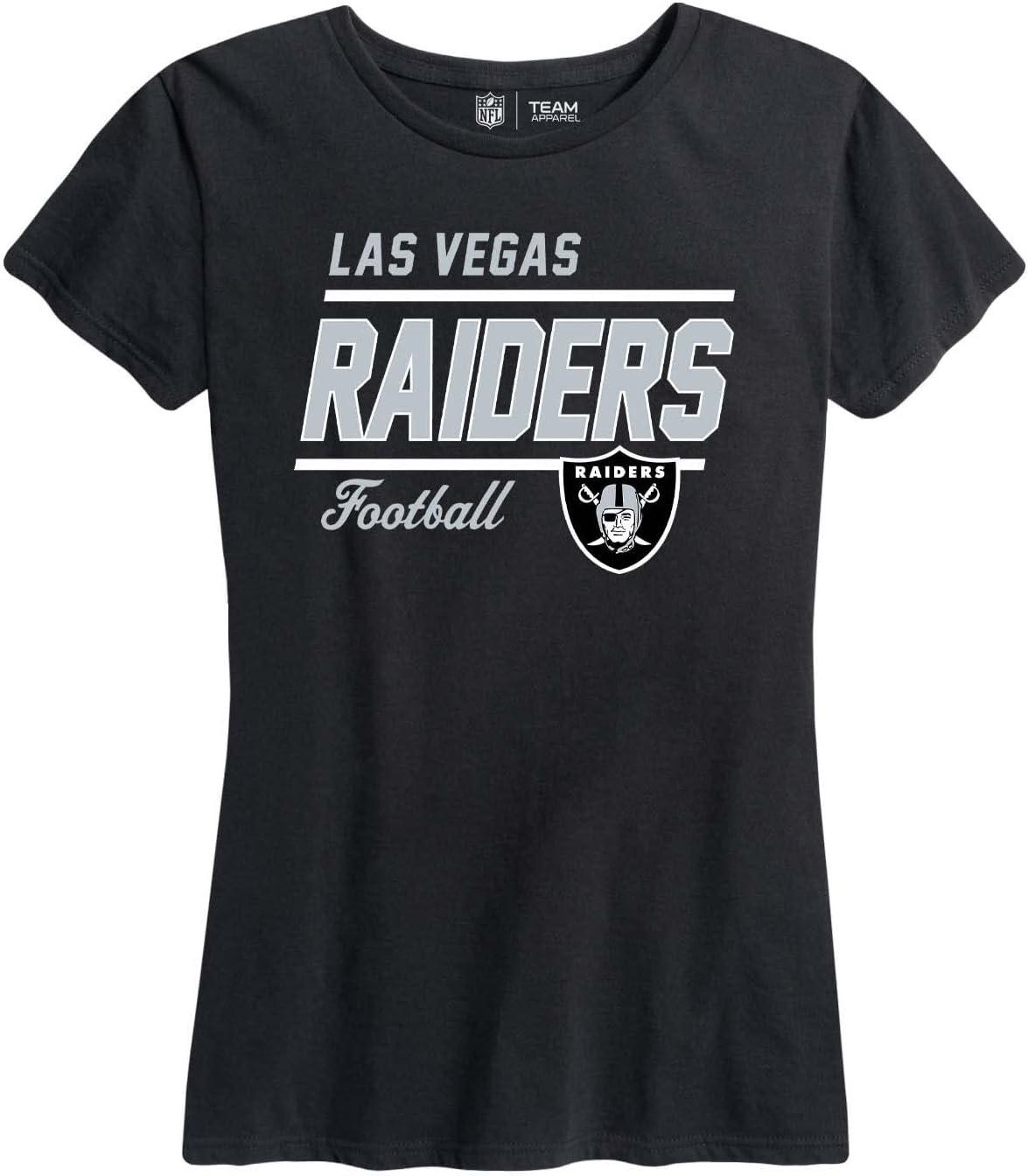 

Team Fan Apparel NFL Gameday Women s Relaxed Fit T-Shirt - Rib Neck Contour - Tagless Short Sleeve Tee - Stay Cool & Stylish, Black, X-Large XXXXXL чорний