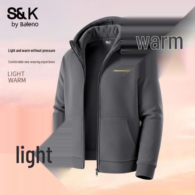 Baleno Men's S&K Plush Fleece Lined Winter Jacket