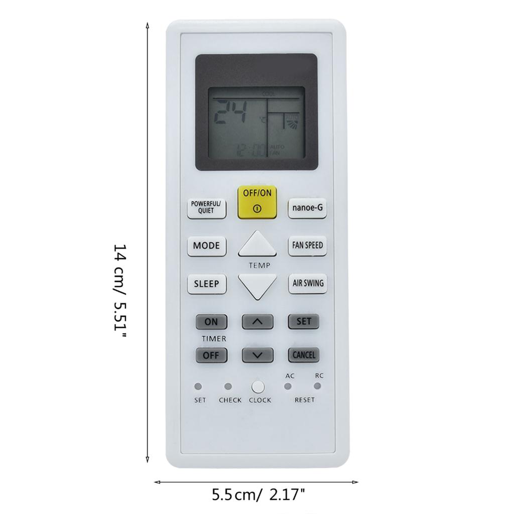 Air Conditioner Remote Control CS-Z60VKR For CZ-Z60VKR CU-Z20VKR AC Remote Controller