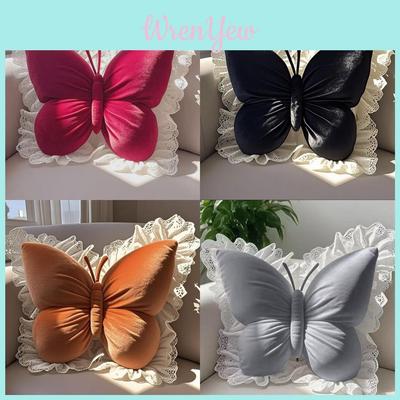 Princess Butterfly Office Cushion With Memory Foam For Bed And Car Decor