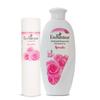 Enchanteur Romantisches Parfüm-Talkum für Damen, 250g & Enchanteur Romantisches Parfüm-Duschgel (Duschgel) für Damen, 250ml mit Rosen & Jasmin Extra