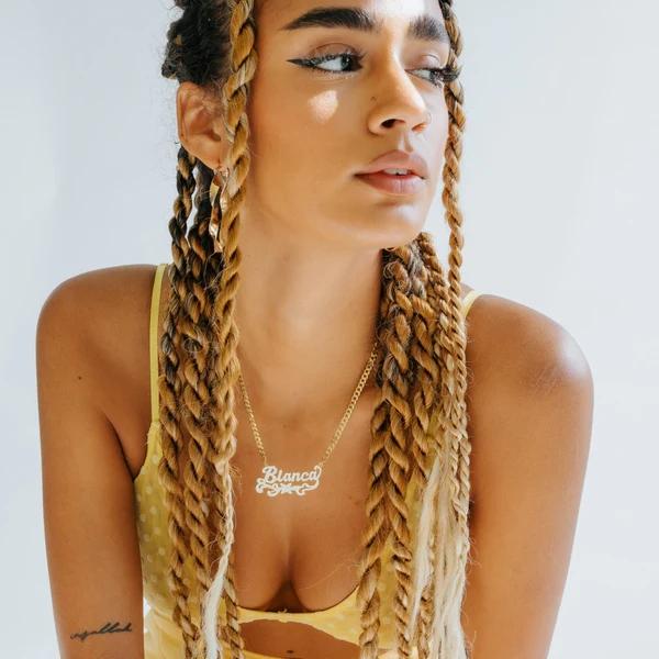 Customized Butterfly Necklace With Name Double Layer Two Tone With Butterfly Flower Personalized Name Necklace For Women Jewelry