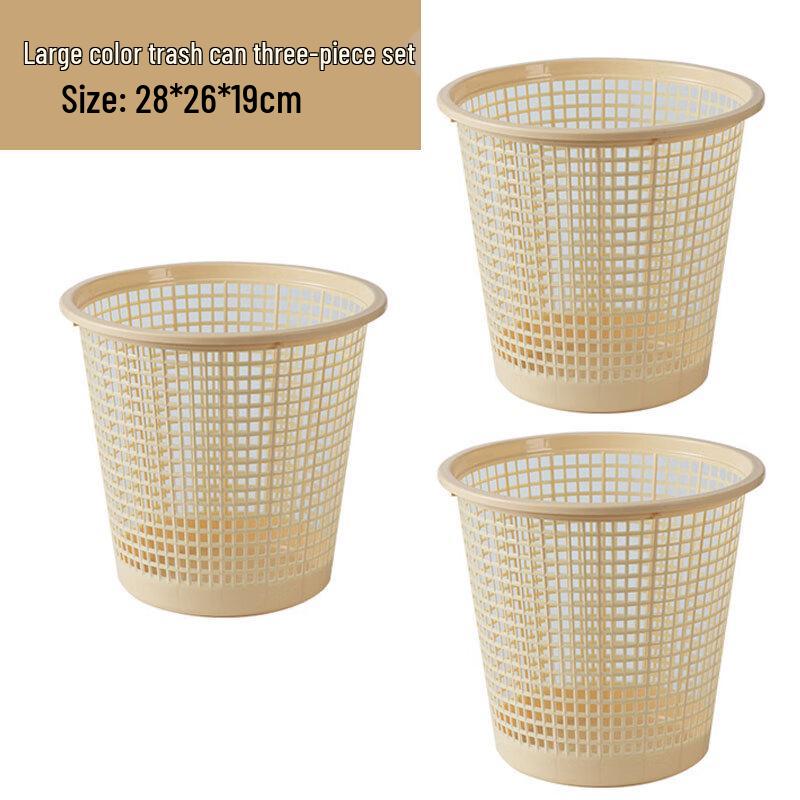 Alliance Plastic Open-Top Waste Bins