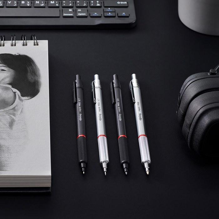 Rotring Rapid Pro Pencil 0.5mm Silver 1904-255