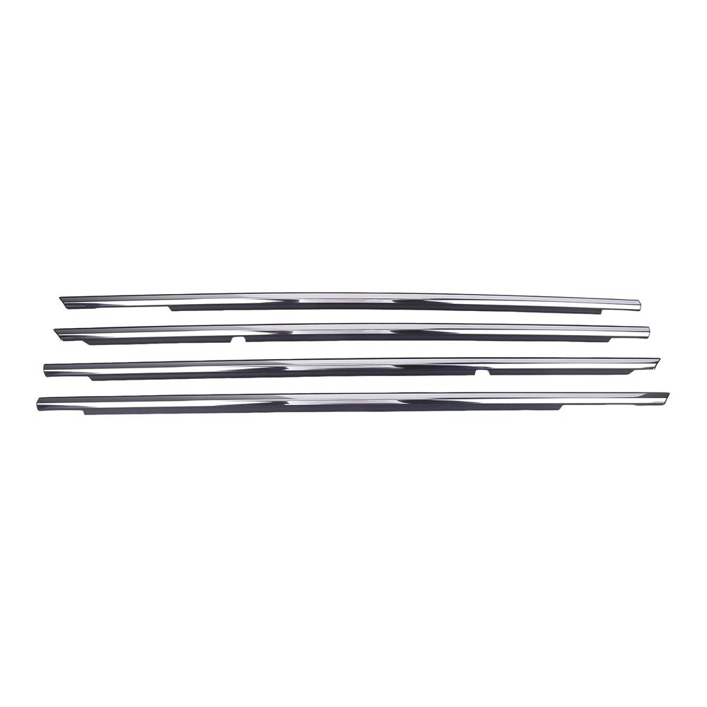 Chrome Front Rear Door Belt Moulding SET For Toyota Camry 2002-2006 7571033080 7572033080 7573033080