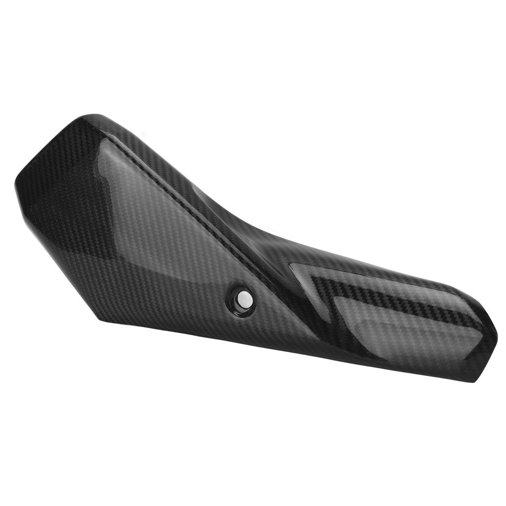 Motorcykel Avgasrör Värmesköld Skydd 3K Kolfiber Ersättning för CB650R CBR650R 2019+