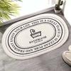 Non-slip Floor Mat Durable Quick Drying Bright Color Non-slip Floor Mat Letter Pattern Bathroom Absorbent Doorway Carpet Doorway Carpet