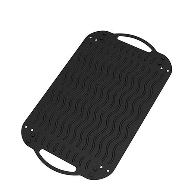 

Foldable Silicone Heat Resistant Mat Anti-slip Kitchen Mat Multifunctional Cooking Pad Picnics Fruit Vegetable Storage Basket 33 x 20cm чёрный