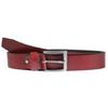 Belt - LEONARDO VERRELLI - L Fashion - Red - 110 Cm - Genuine Leather