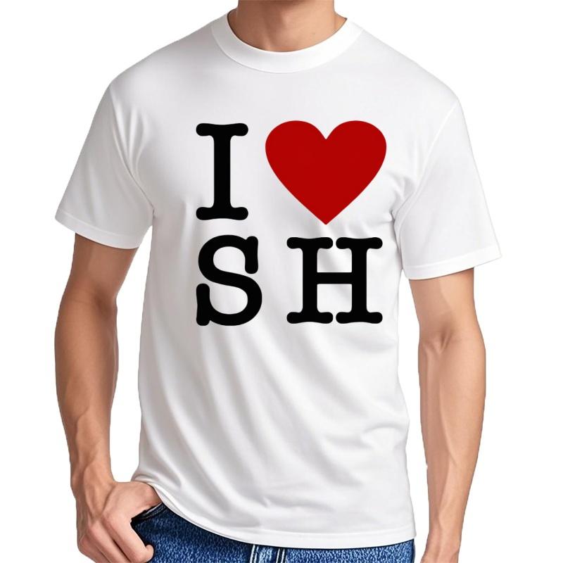 Camisetas Divertidas De Shanghai China Recuerdos De Viaje Ciudad Ropa Informal De AlgodóN Regalos Ropa Para Hombr