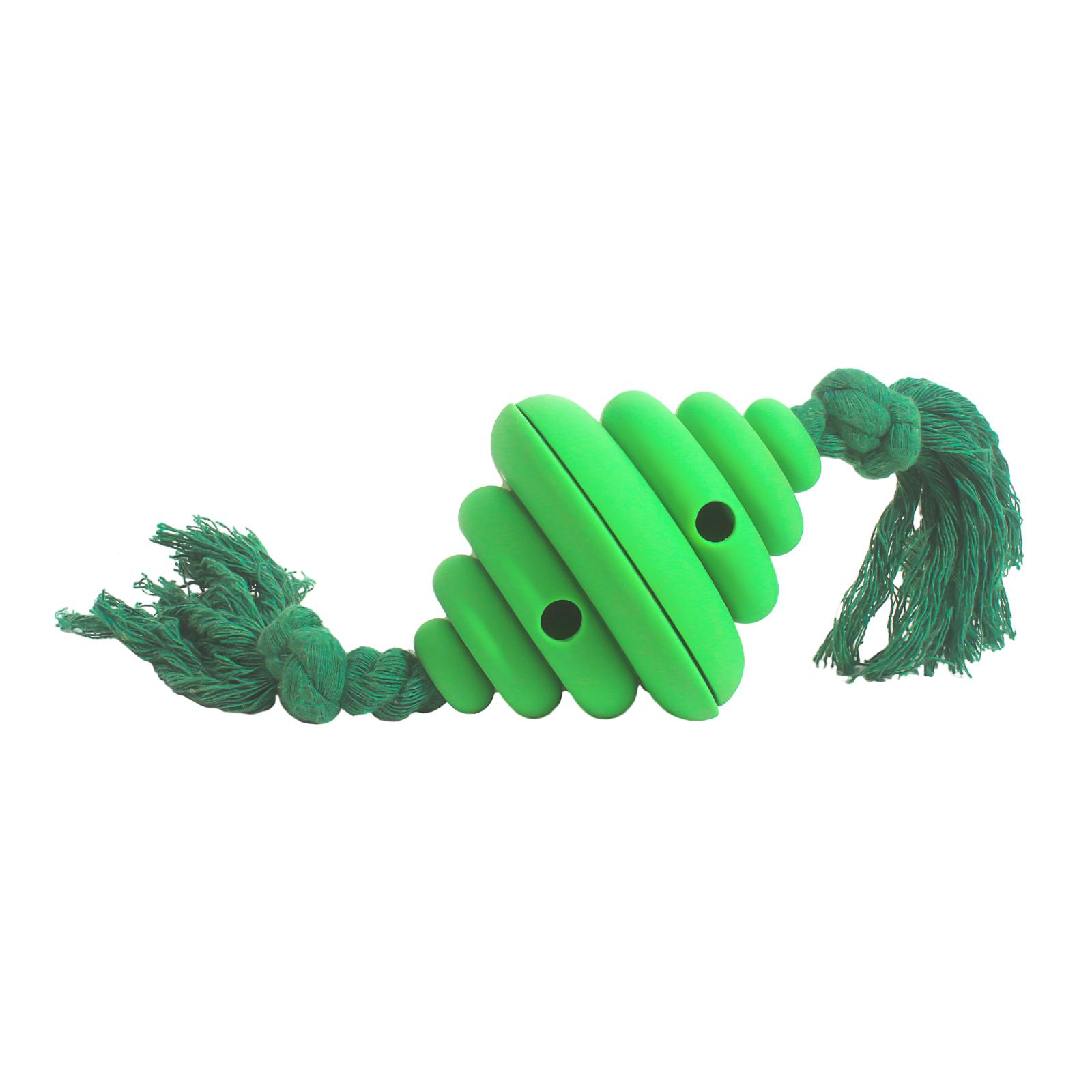 

Leaking Food Dog Toy Educational Toy Bite Resistant Puppy Playing IQ Training зелений