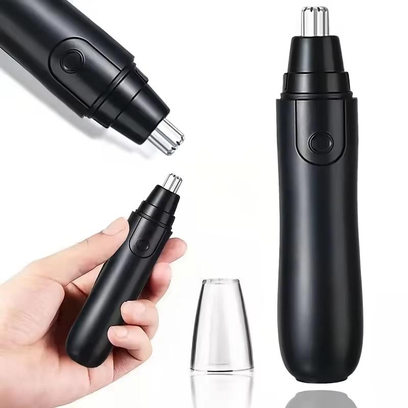 Ear and Nose Hair Trimmer for Men 360 Rotating Dual-Blade Electric Shaver Professional Ear Nose Hair Clipper Facial Hair Removal