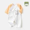 New Style Pure Cotton Tagless Baby Bodysuit for All Seasons - Unisex Butterfly Jumpsuit Pajamas