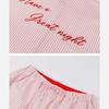 Dalparty Red Pencil Pajama Set