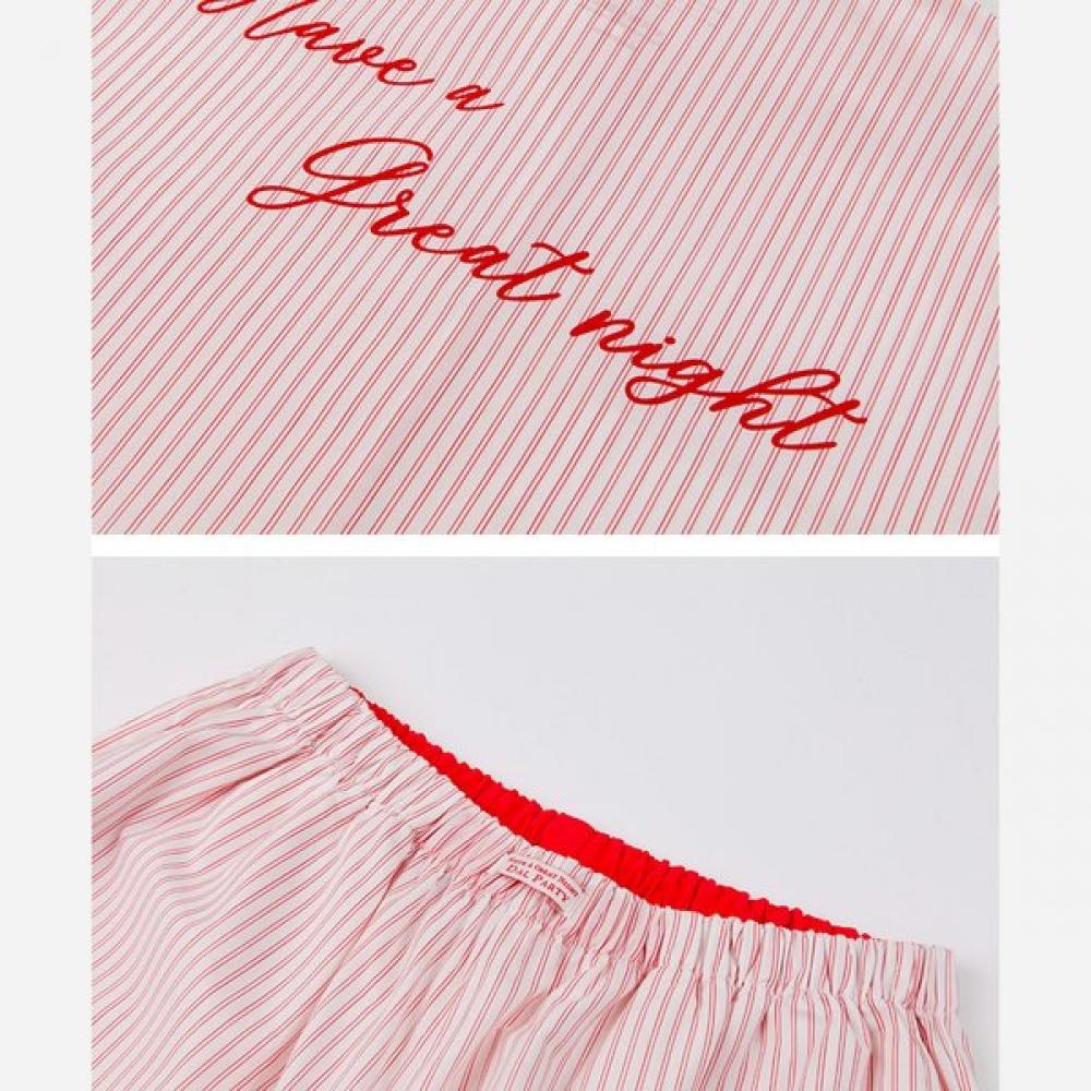Dalparty Red Pencil Pajama Set