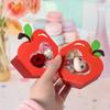 10/20Pcs Apple Window Candy Boxes Heart Winow Gift Box Mini Red Snack Sweet Paper Holder for School Birthday Wedding Party Favor